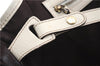 Authentic GUCCI Shoulder Tote Bag GG Canvas Leather 162900 Brown White 2933E