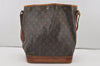 Authentic Louis Vuitton Monogram Noe Shoulder Drawstring Bag M42224 LV 2933I