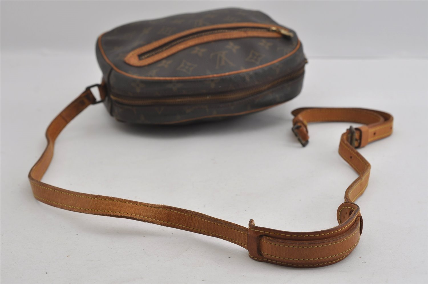 Authentic Louis Vuitton Monogram Senlis Shoulder Cross Bag M51222 LV Junk 2934I