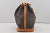Authentic Louis Vuitton Monogram Noe Shoulder Drawstring Bag M42224 LV 2935I
