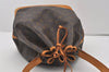 Authentic Louis Vuitton Monogram Noe Shoulder Drawstring Bag M42224 LV 2935I