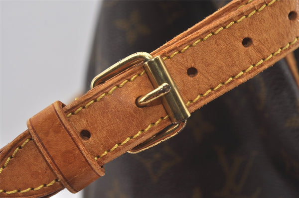 Authentic Louis Vuitton Monogram Noe Shoulder Drawstring Bag M42224 LV 2935I