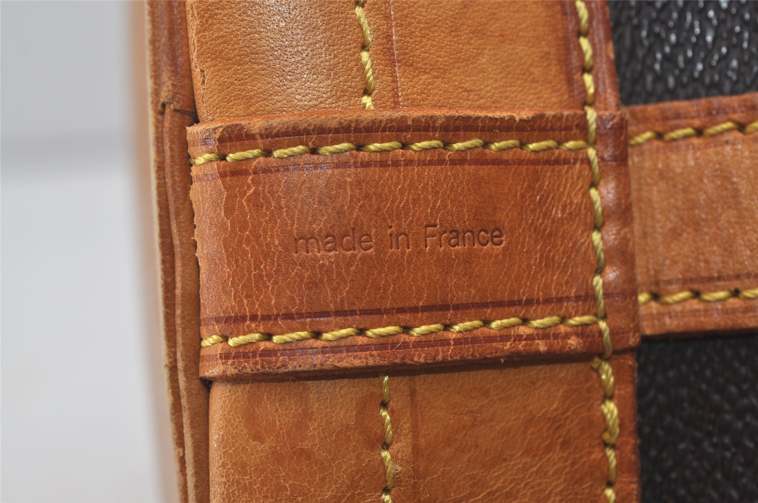 Authentic Louis Vuitton Monogram Noe Shoulder Drawstring Bag M42224 LV 2935I