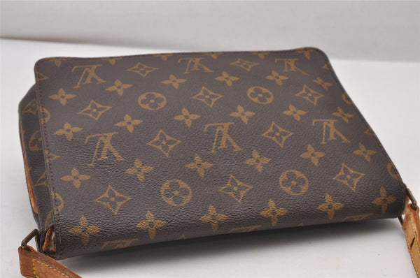 Authentic Louis Vuitton Monogram Musette Tango Shoulder Bag M51257 LV Junk 2936I