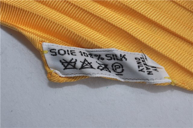 Authentic HERMES Pleats Scarf 