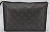 Auth Louis Vuitton Monogram Poche Toilette 26 Cosmetics Pouch M47542 LV 2938E