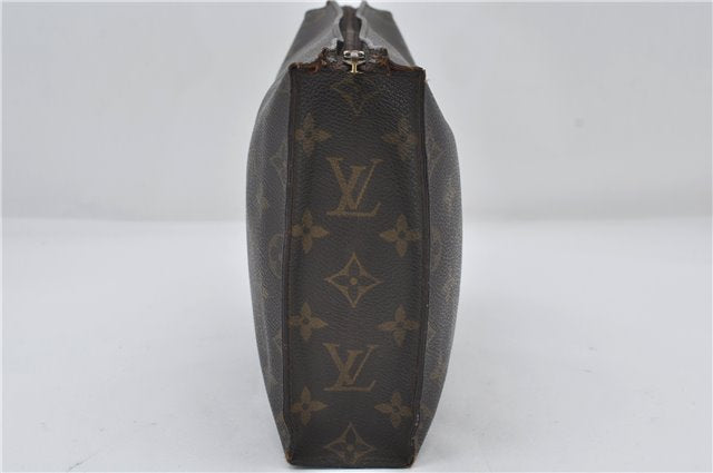 Auth Louis Vuitton Monogram Poche Toilette 26 Cosmetics Pouch M47542 LV 2938E