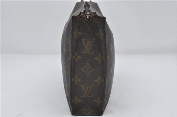 Auth Louis Vuitton Monogram Poche Toilette 26 Cosmetics Pouch M47542 LV 2938E