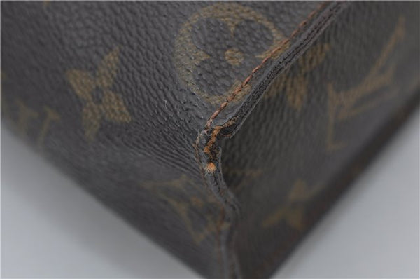 Auth Louis Vuitton Monogram Poche Toilette 26 Cosmetics Pouch M47542 LV 2938E