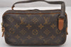 Auth Louis Vuitton Monogram Marly Bandouliere Shoulder Cross Bag M51828 LV 2938I