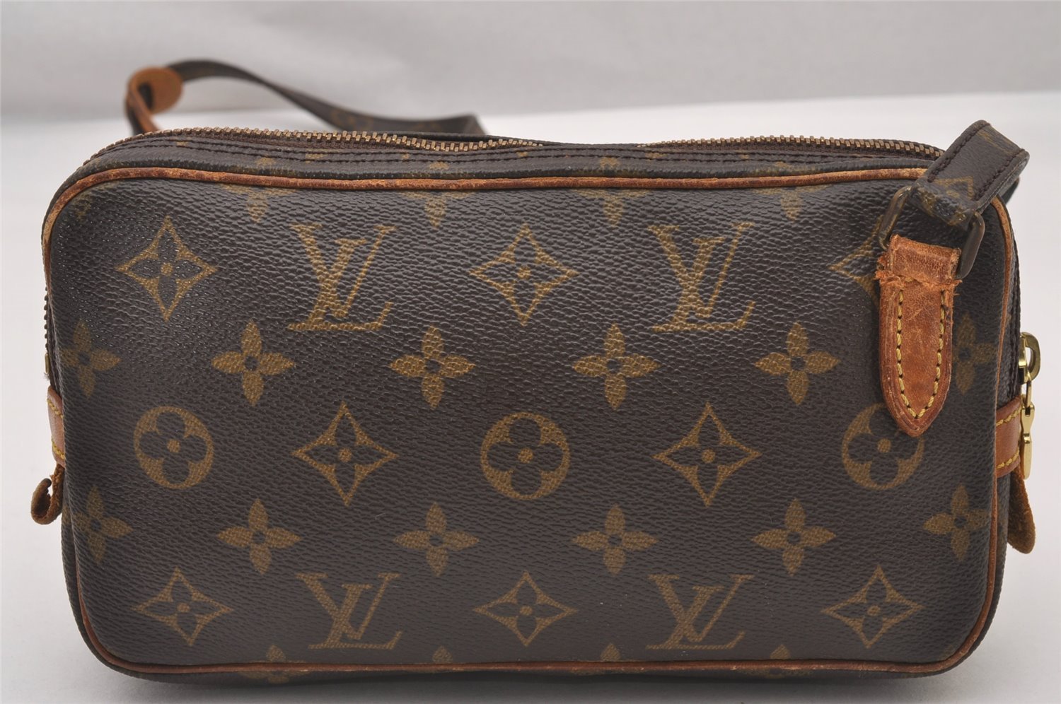 Auth Louis Vuitton Monogram Marly Bandouliere Shoulder Cross Bag M51828 LV 2938I