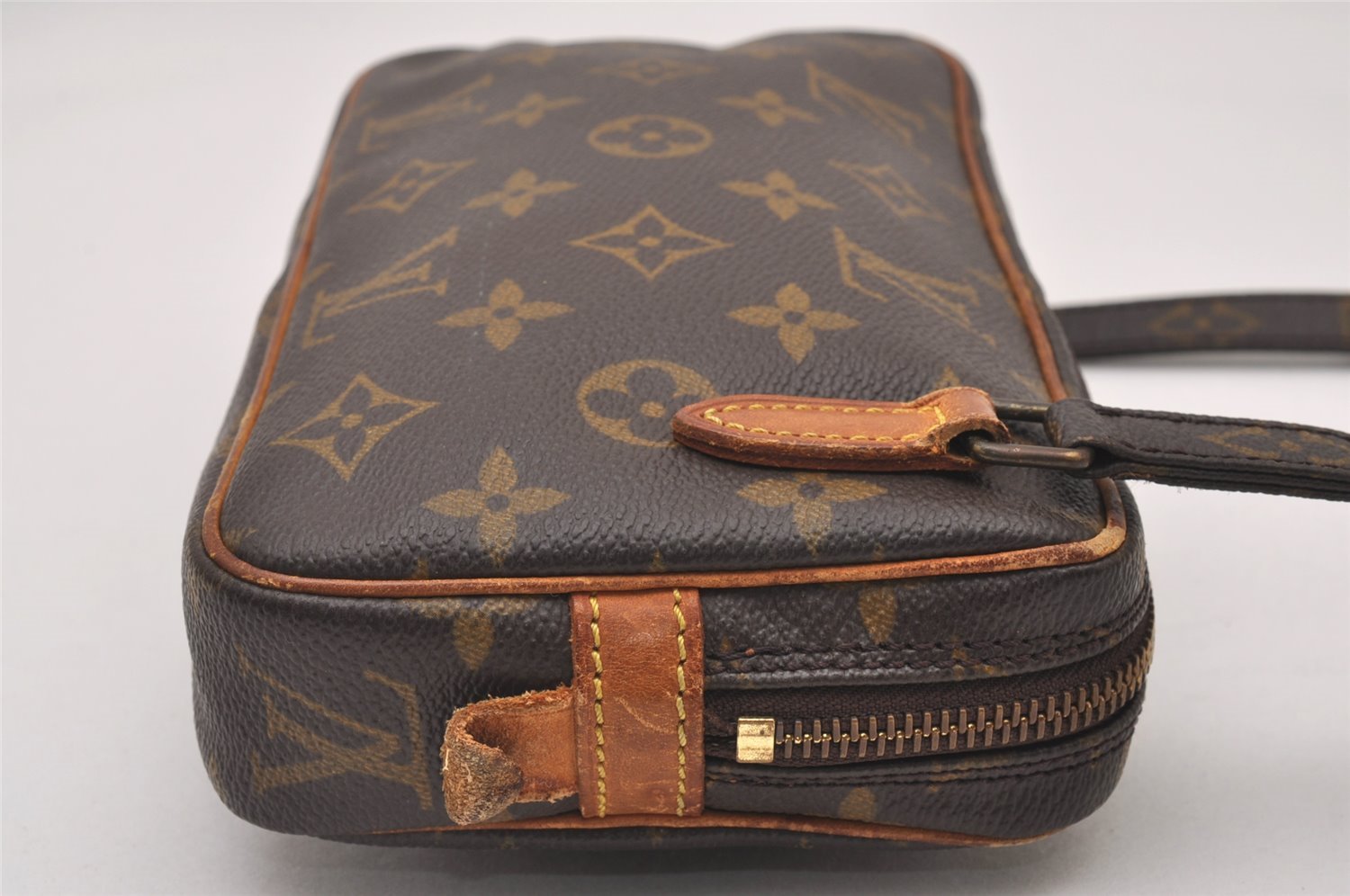 Auth Louis Vuitton Monogram Marly Bandouliere Shoulder Cross Bag M51828 LV 2938I