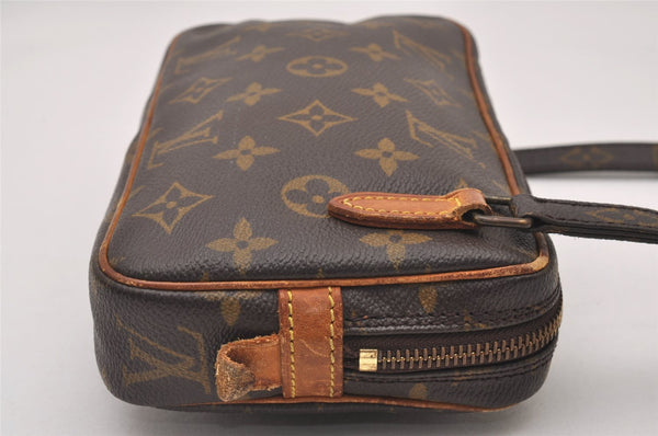 Auth Louis Vuitton Monogram Marly Bandouliere Shoulder Cross Bag M51828 LV 2938I
