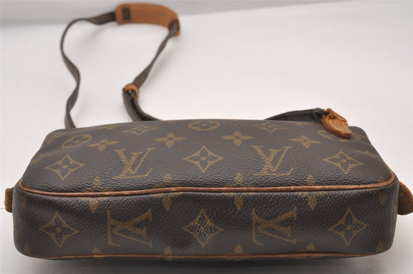 Auth Louis Vuitton Monogram Marly Bandouliere Shoulder Cross Bag M51828 LV 2938I