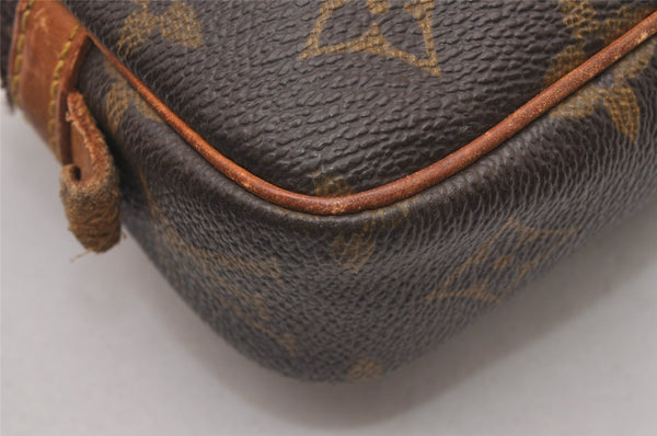 Auth Louis Vuitton Monogram Marly Bandouliere Shoulder Cross Bag M51828 LV 2938I