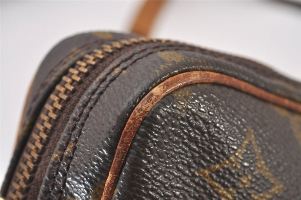 Auth Louis Vuitton Monogram Marly Bandouliere Shoulder Cross Bag M51828 LV 2938I