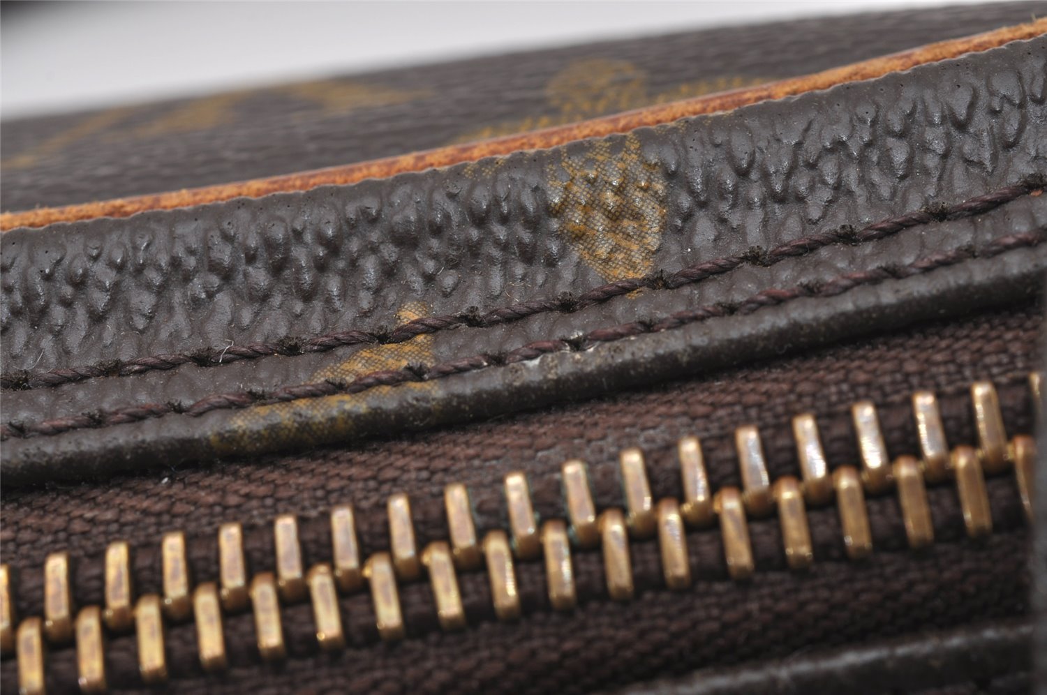 Auth Louis Vuitton Monogram Marly Bandouliere Shoulder Cross Bag M51828 LV 2938I