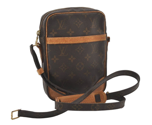 Authentic Louis Vuitton Monogram Danube Shoulder Crossbody Bag M45266 Junk 2939I