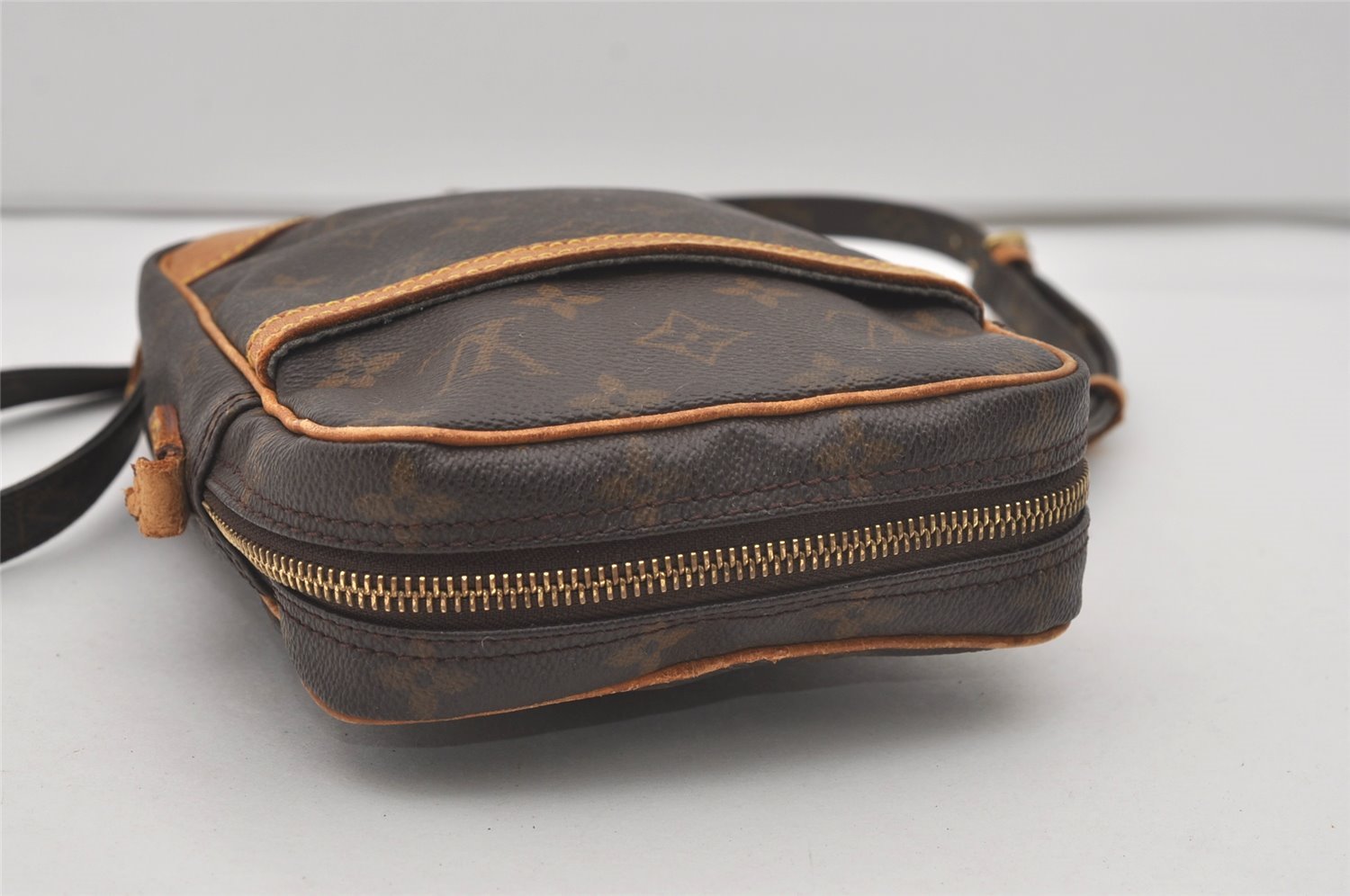 Authentic Louis Vuitton Monogram Danube Shoulder Crossbody Bag M45266 Junk 2939I