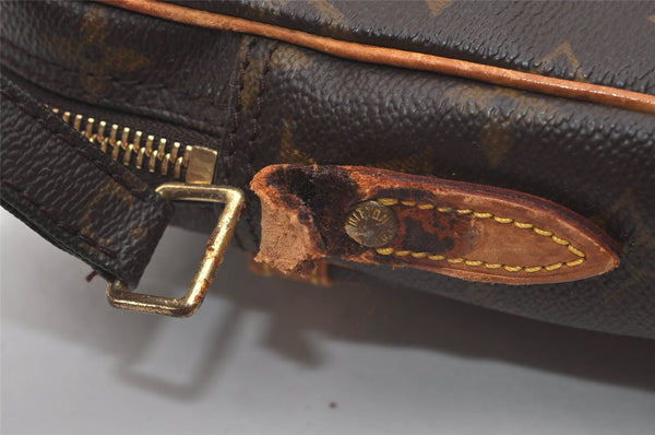 Authentic Louis Vuitton Monogram Danube Shoulder Crossbody Bag M45266 Junk 2939I