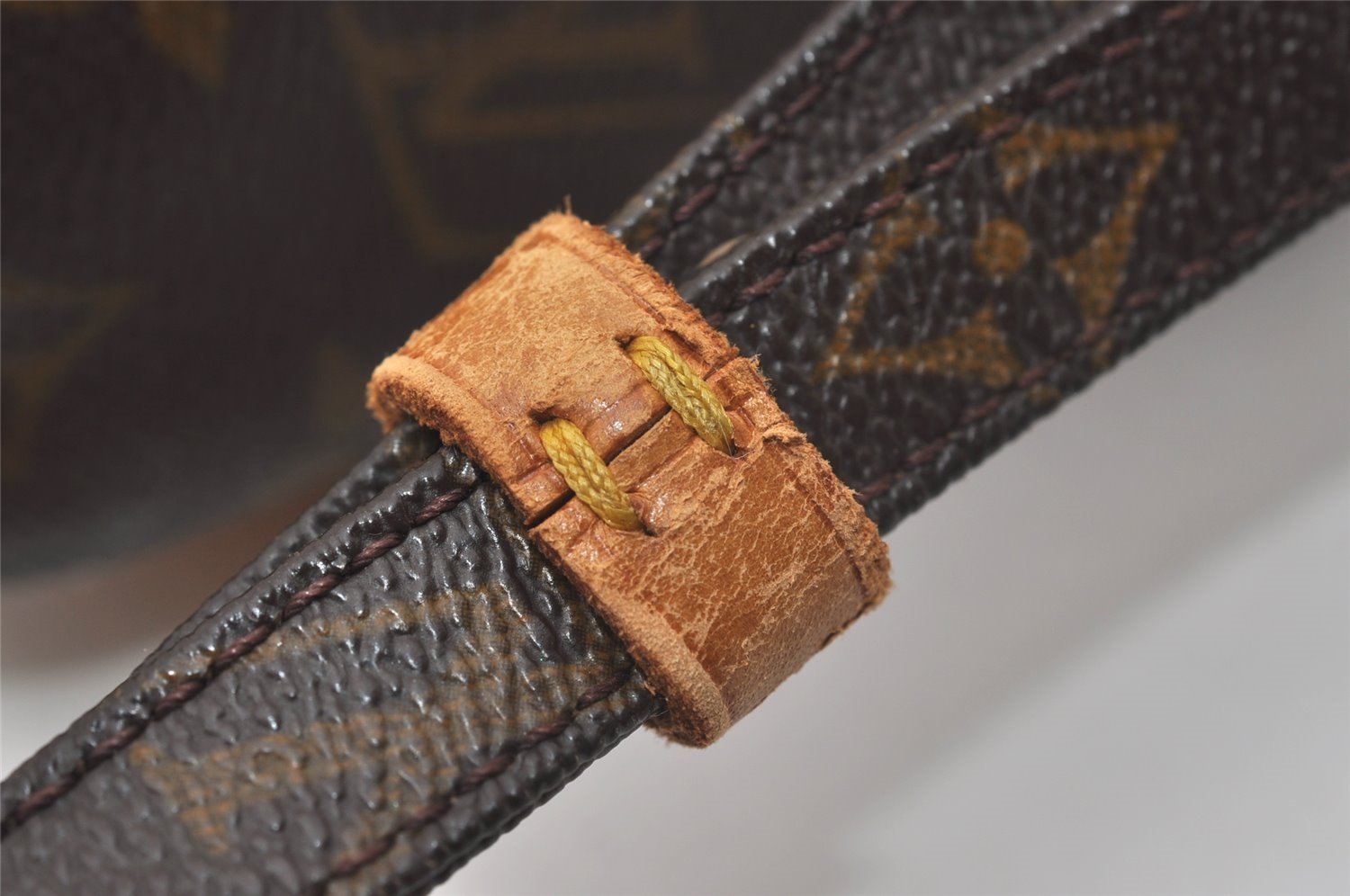 Authentic Louis Vuitton Monogram Danube Shoulder Crossbody Bag M45266 Junk 2939I