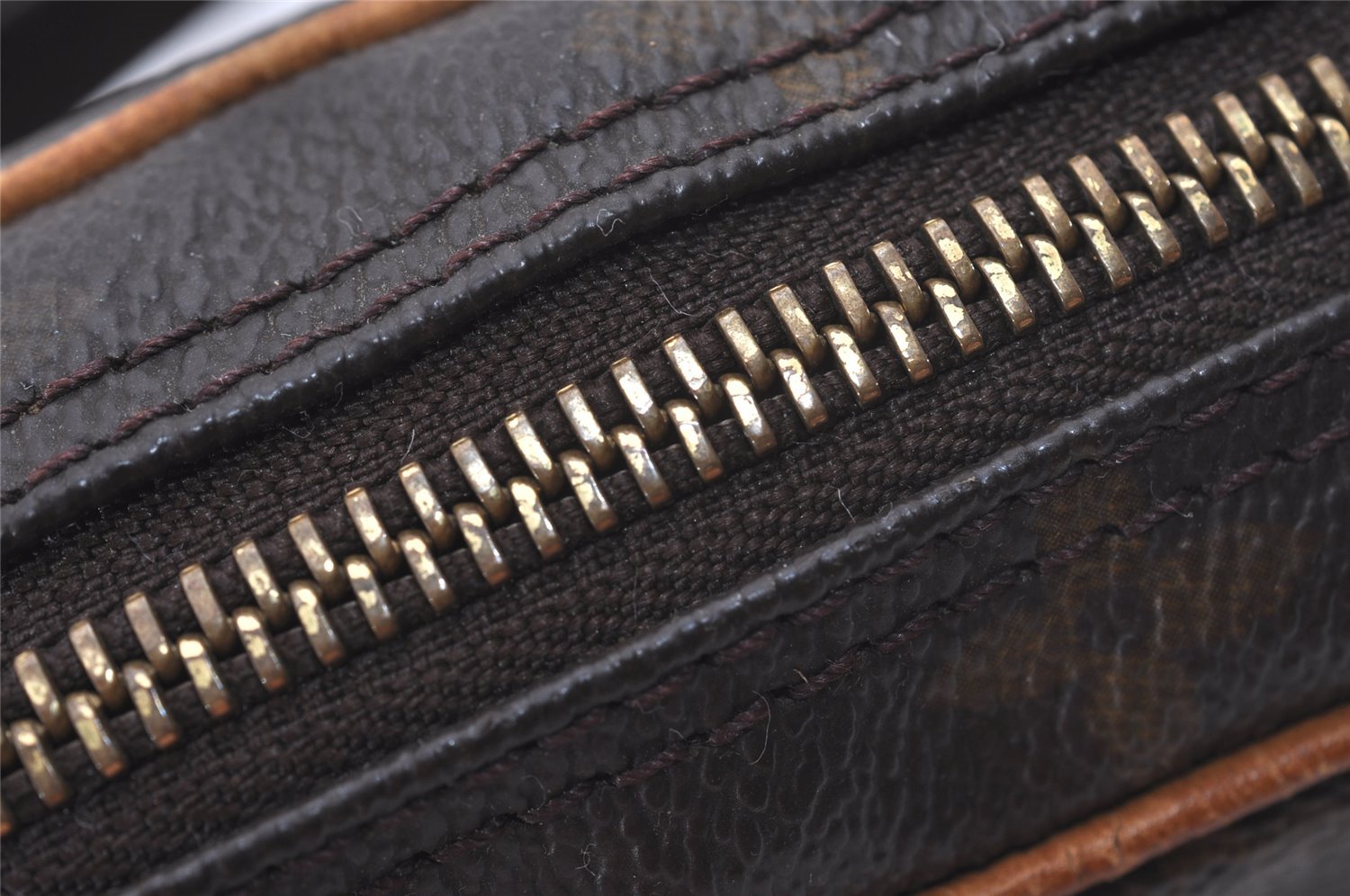 Authentic Louis Vuitton Monogram Danube Shoulder Crossbody Bag M45266 Junk 2939I