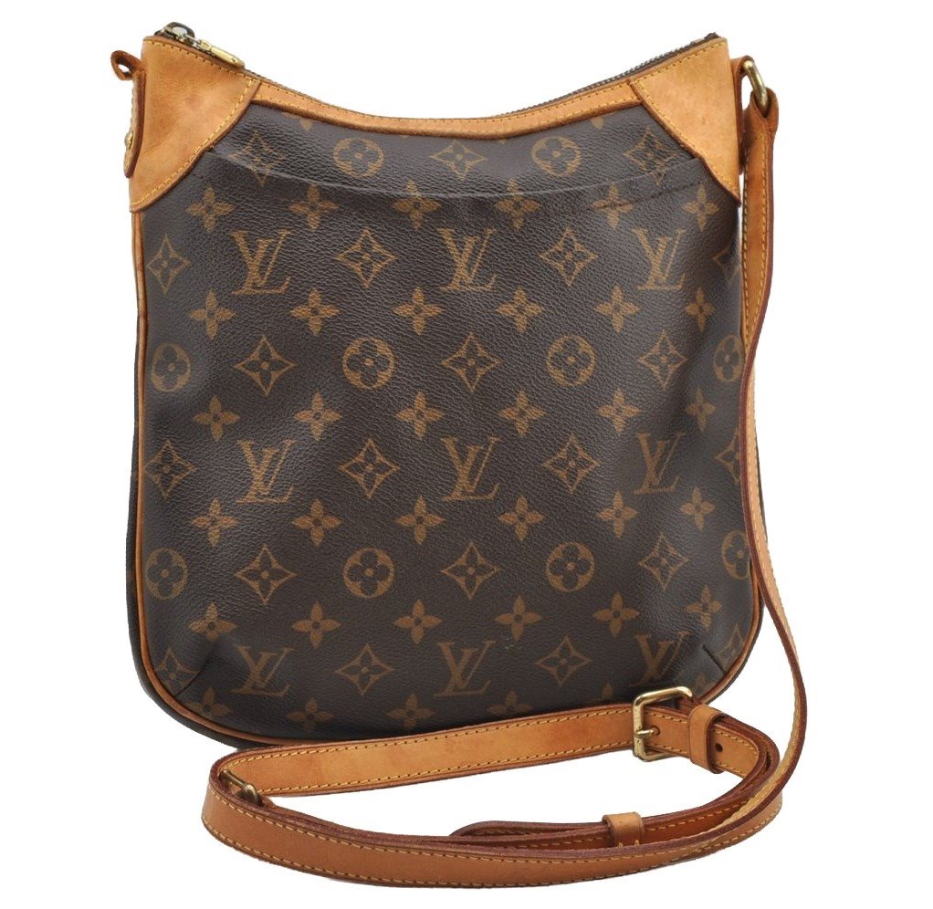 Authentic Louis Vuitton Monogram Odeon PM Shoulder Cross Bag M56390 Junk 2940I