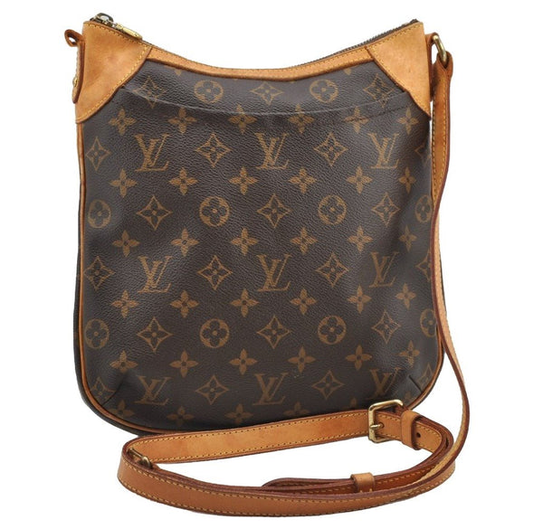Authentic Louis Vuitton Monogram Odeon PM Shoulder Cross Bag M56390 Junk 2940I