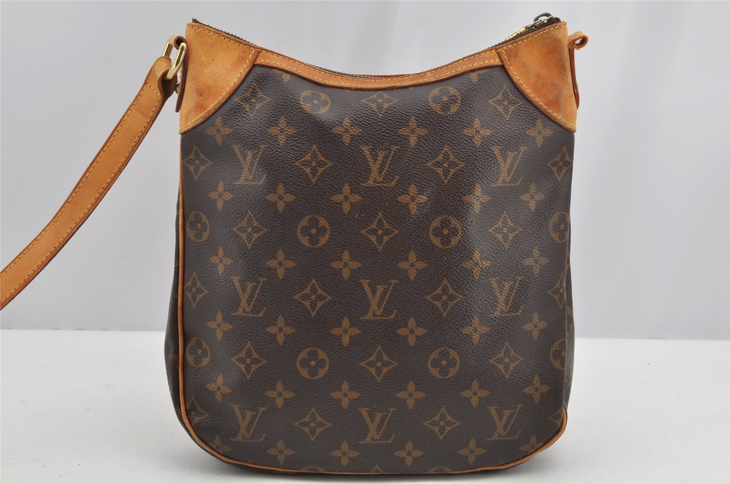 Authentic Louis Vuitton Monogram Odeon PM Shoulder Cross Bag M56390 Junk 2940I