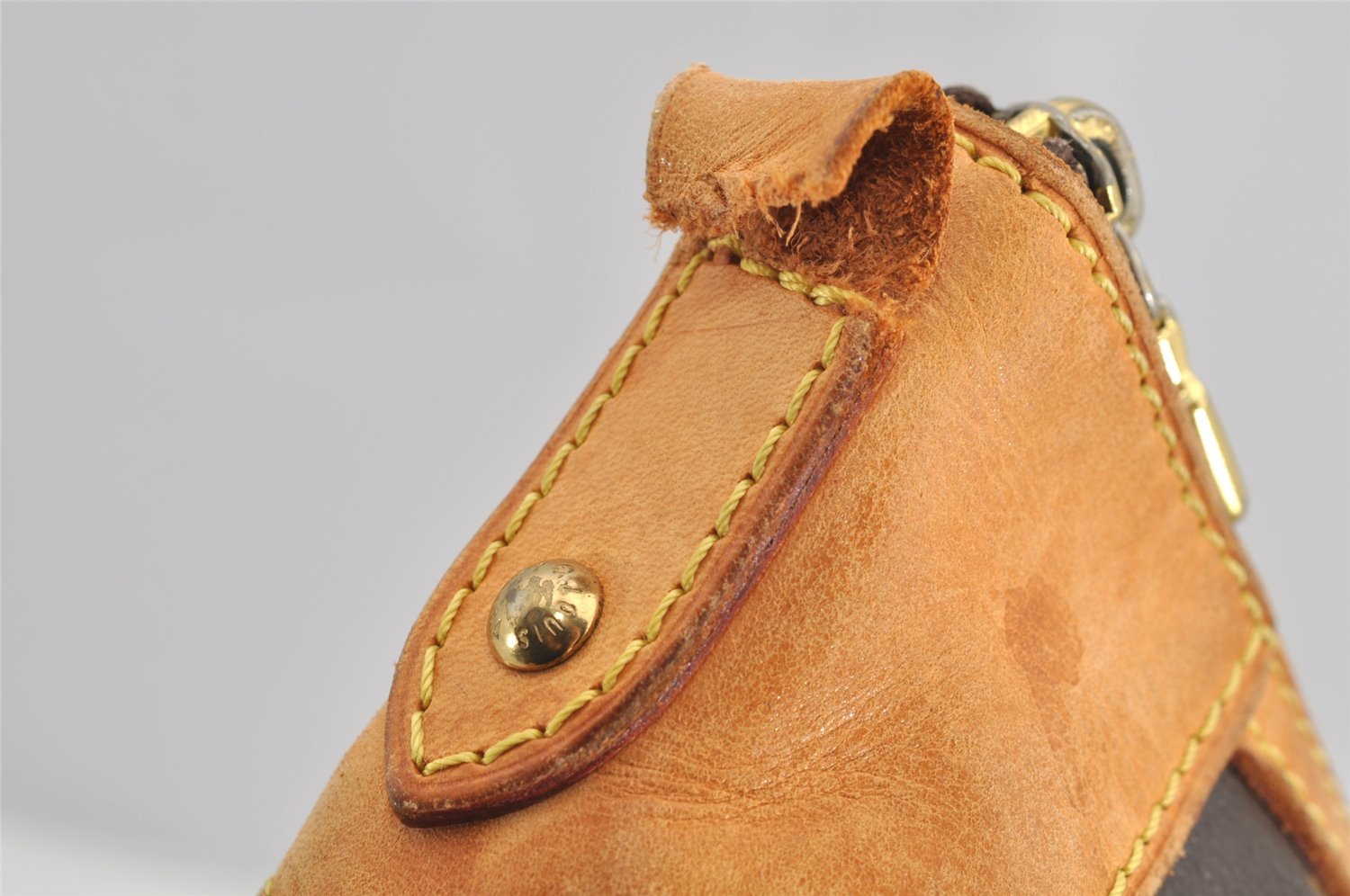 Authentic Louis Vuitton Monogram Odeon PM Shoulder Cross Bag M56390 Junk 2940I