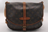 Authentic Louis Vuitton Monogram Saumur 30 Shoulder Cross Bag M42256 LV 2941I