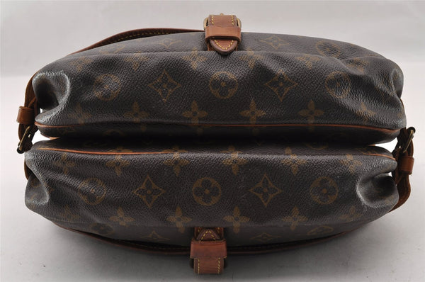 Authentic Louis Vuitton Monogram Saumur 30 Shoulder Cross Bag M42256 LV 2941I