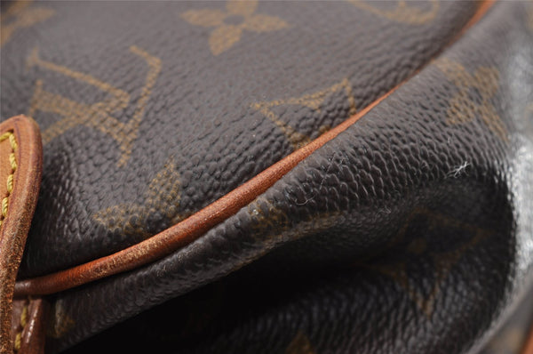 Authentic Louis Vuitton Monogram Saumur 30 Shoulder Cross Bag M42256 LV 2941I