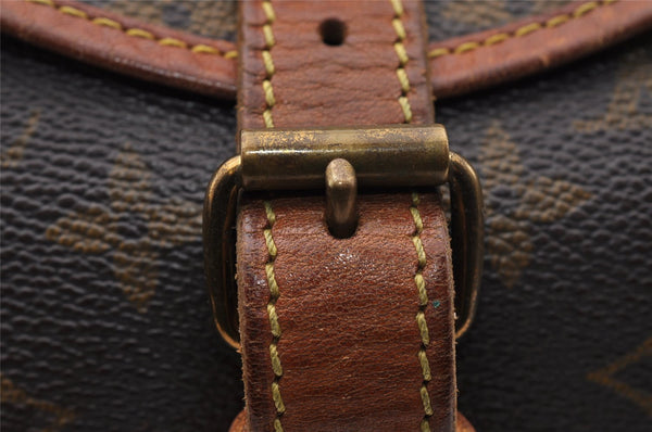 Authentic Louis Vuitton Monogram Saumur 30 Shoulder Cross Bag M42256 LV 2941I