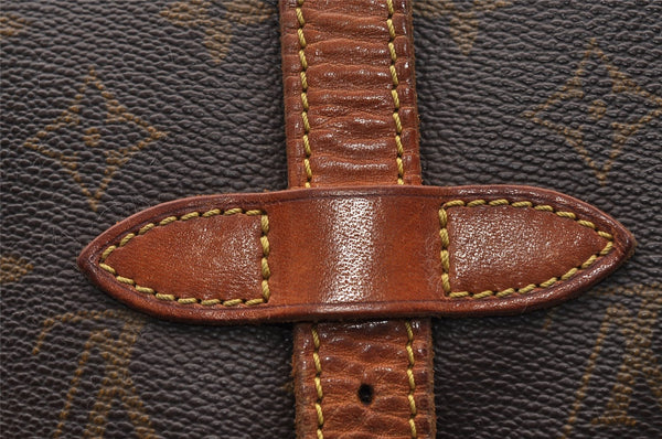 Authentic Louis Vuitton Monogram Saumur 30 Shoulder Cross Bag M42256 LV 2941I