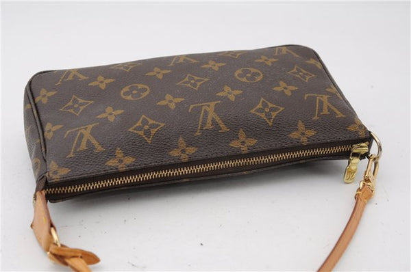 Authentic Louis Vuitton Monogram Pochette Accessoires Pouch M51980 LV 2942F
