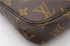 Authentic Louis Vuitton Monogram Pochette Accessoires Pouch M51980 LV 2942F