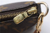 Authentic Louis Vuitton Monogram Pochette Accessoires Pouch M51980 LV 2942F