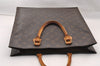 Authentic Louis Vuitton Monogram Sac Plat Hand Tote Bag M51140 LV 2942I