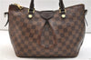 Authentic Louis Vuitton Damier Sienna PM 2Way Shoulder Hand Bag N41545 LV 2944E