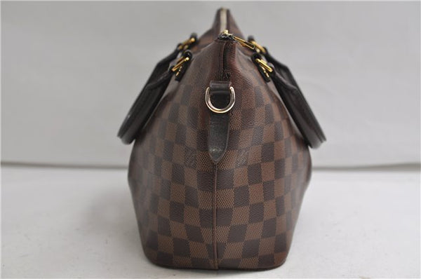Authentic Louis Vuitton Damier Sienna PM 2Way Shoulder Hand Bag N41545 LV 2944E