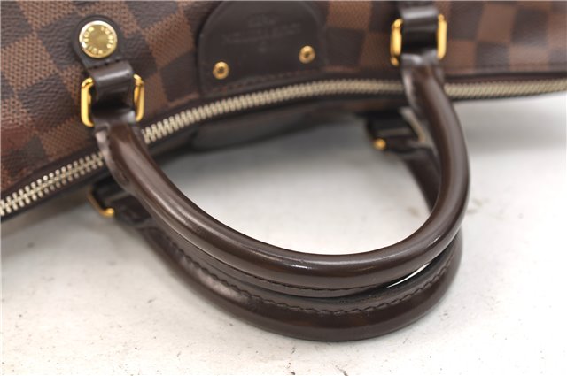 Authentic Louis Vuitton Damier Sienna PM 2Way Shoulder Hand Bag N41545 LV 2944E