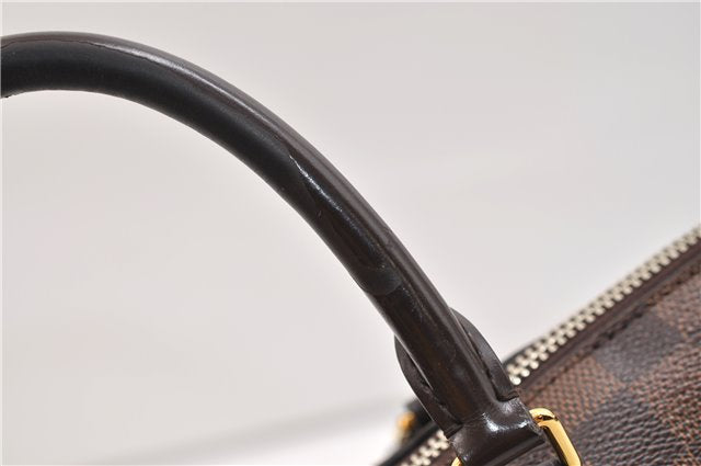 Authentic Louis Vuitton Damier Sienna PM 2Way Shoulder Hand Bag N41545 LV 2944E