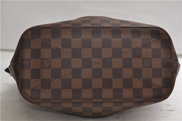 Authentic Louis Vuitton Damier Sienna PM 2Way Shoulder Hand Bag N41545 LV 2944E