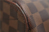 Authentic Louis Vuitton Damier Sienna PM 2Way Shoulder Hand Bag N41545 LV 2944E