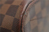 Authentic Louis Vuitton Damier Sienna PM 2Way Shoulder Hand Bag N41545 LV 2944E