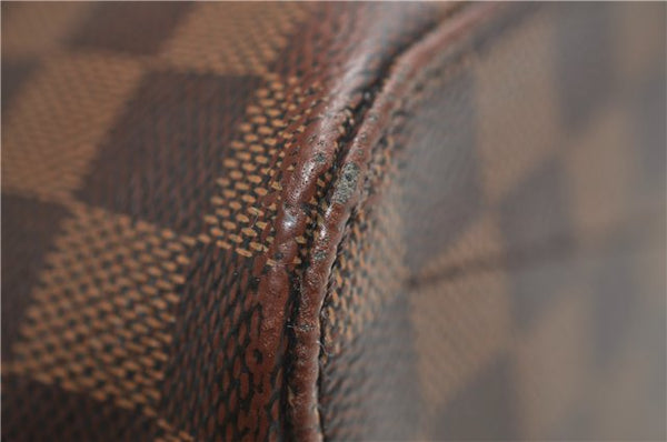 Authentic Louis Vuitton Damier Sienna PM 2Way Shoulder Hand Bag N41545 LV 2944E