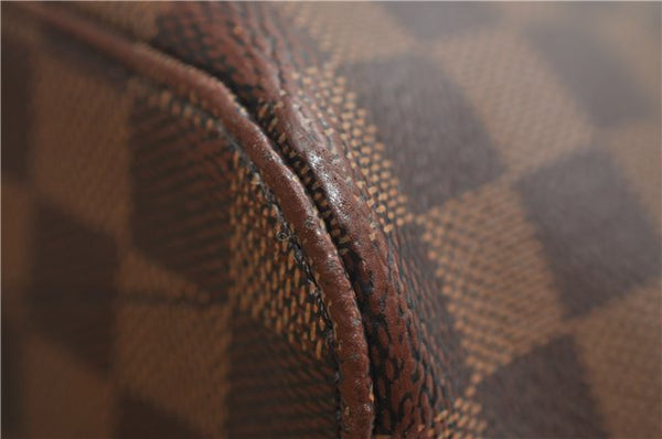 Authentic Louis Vuitton Damier Sienna PM 2Way Shoulder Hand Bag N41545 LV 2944E