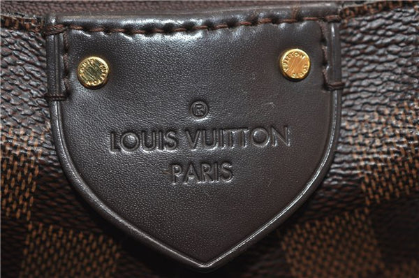 Authentic Louis Vuitton Damier Sienna PM 2Way Shoulder Hand Bag N41545 LV 2944E