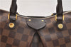 Authentic Louis Vuitton Damier Sienna PM 2Way Shoulder Hand Bag N41545 LV 2944E